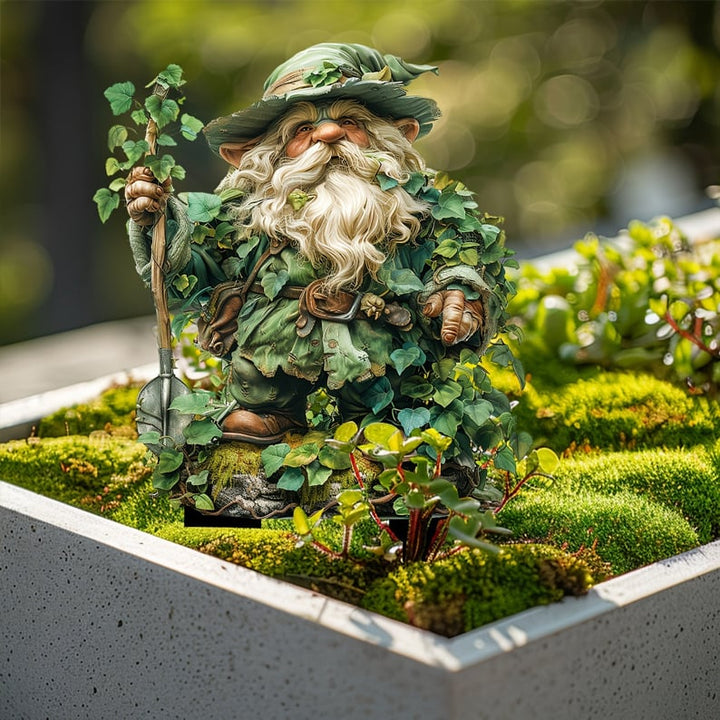 Gartenstecker aus Acryl im Märchen-Design | Wetterbeständige Pflanzendeko in 19 oder 30 cm | Verspielte Gartendekoration