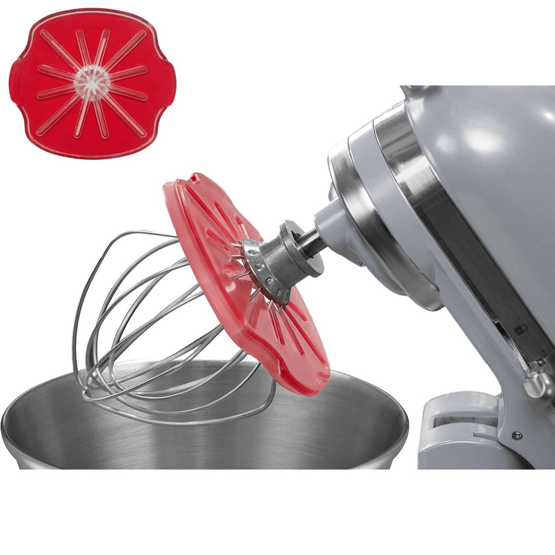 Whisk Cleaner for KitchenAid 6-Wire | Remove Dough Residue in Seconds | Splash Guard Holder | For 4.5–5 qt Tilt-Head &amp; Lift Bowl