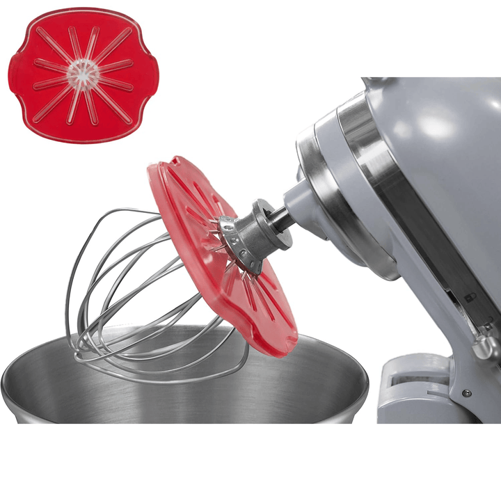 Whisk Cleaner for KitchenAid 6-Wire | Remove Dough Residue in Seconds | Splash Guard Holder | For 4.5–5 qt Tilt-Head &amp; Lift Bowl