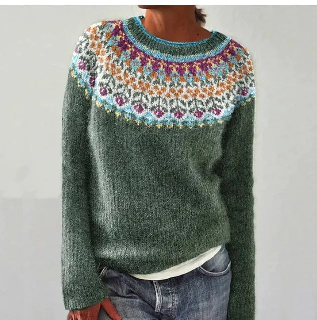 Tanja | Maglione retrò per l’oro dell’autunno