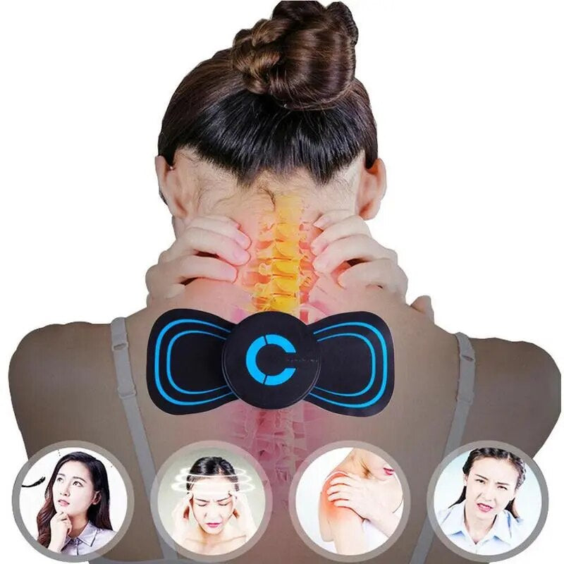 Muscle massager with 15 intensity levels | For neck, back, waist, hips &amp; legs | Supports relaxation &amp; circulation