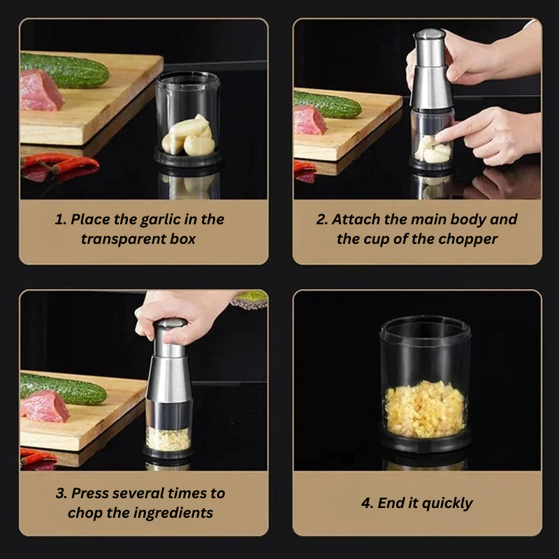 ChopPro - Stainless Steel Pressure Chopper