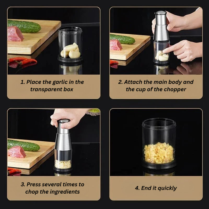 ChopPro - Stainless Steel Pressure Chopper