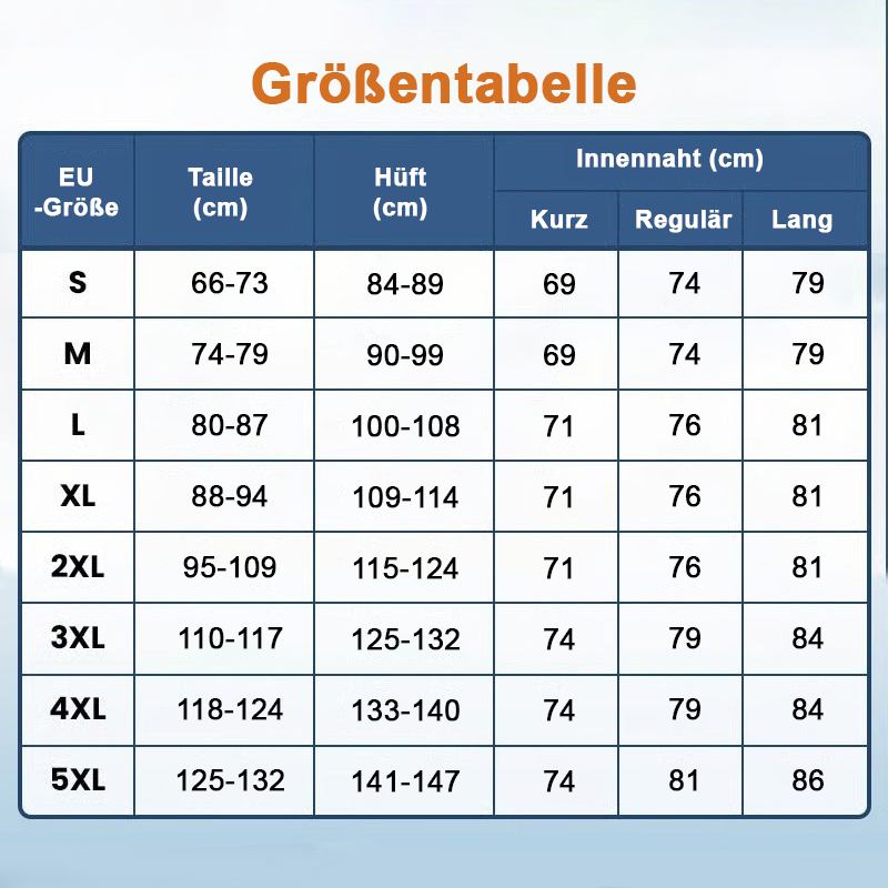 Herren Cargo-Hose mit 6 Taschen | Hochelastisch, wasserabweisend &amp; schnelltrocknend | Knitterarm, formstabil | S–4XL