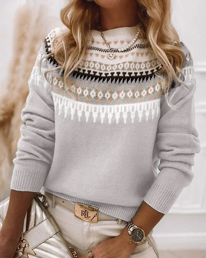 Charmaine | Warm Knit Sweater for Autumn Days