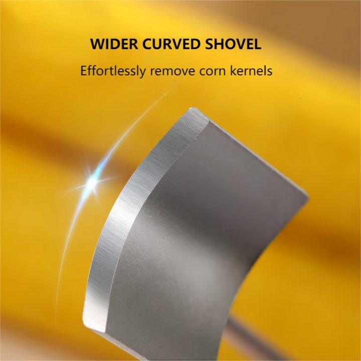 Maisschäler aus Edelstahl | Küchenwerkzeug zum schnellen Entfernen von Maiskörnern | Ergonomischer Kornschneider für Küche &amp; Haushalt