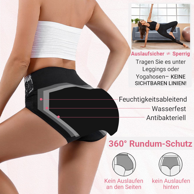 High-Waisted Tummy Control Leak-Proof Panty Slip