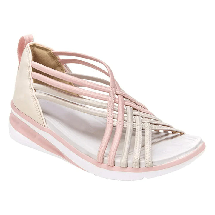 Orthopädische Damen Sommersandalen leicht &amp; wasserdicht | Stabiler Halt &amp; rutschfest | Für Outdoor &amp; Urlaub, bequem an heißen Tagen