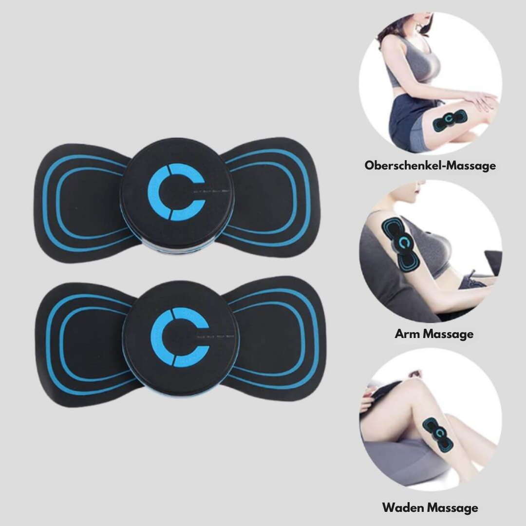Muscle massager with 15 intensity levels | For neck, back, waist, hips &amp; legs | Supports relaxation &amp; circulation