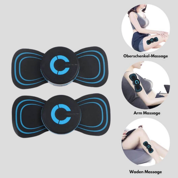 Muscle massager with 15 intensity levels | For neck, back, waist, hips &amp; legs | Supports relaxation &amp; circulation