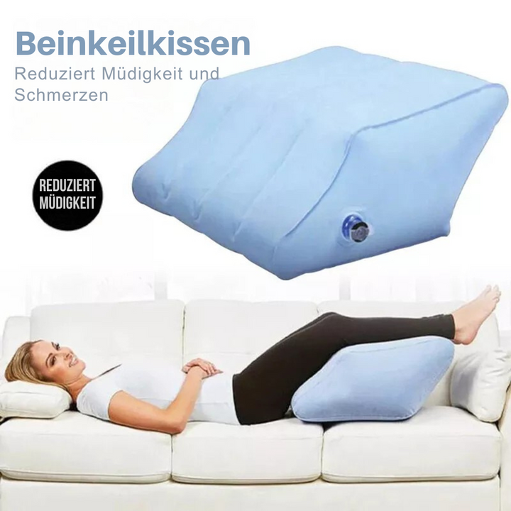 Ergonominen laskimotyyny | Jalkatuki mukavuuteen &amp; kipujen lievitykseen | 45° kallistus