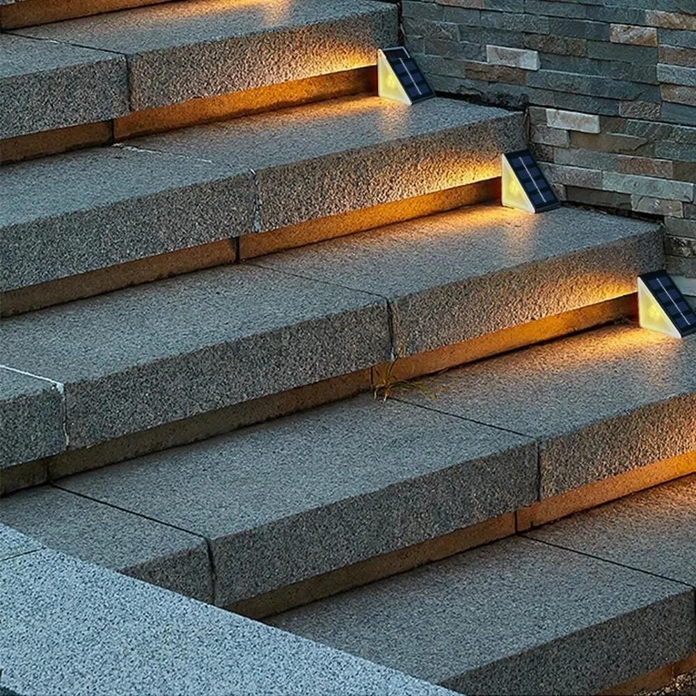 GlowSteps™ - Brighten your nights with these outdoor stair lights!