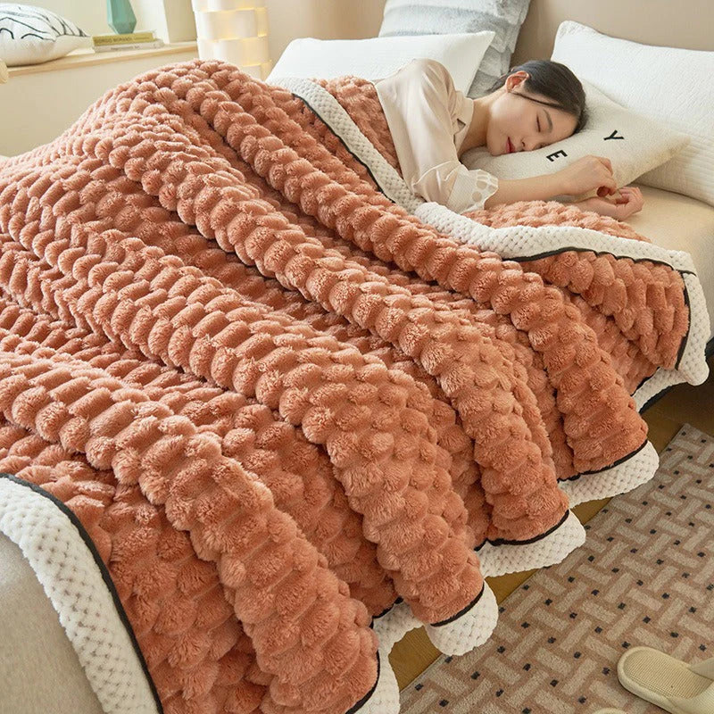 Kuscheldecke ultraweich | Flauschige warme Decke für Sofa und Bett | Maschinenwaschbar und für alle Jahreszeiten geeignet