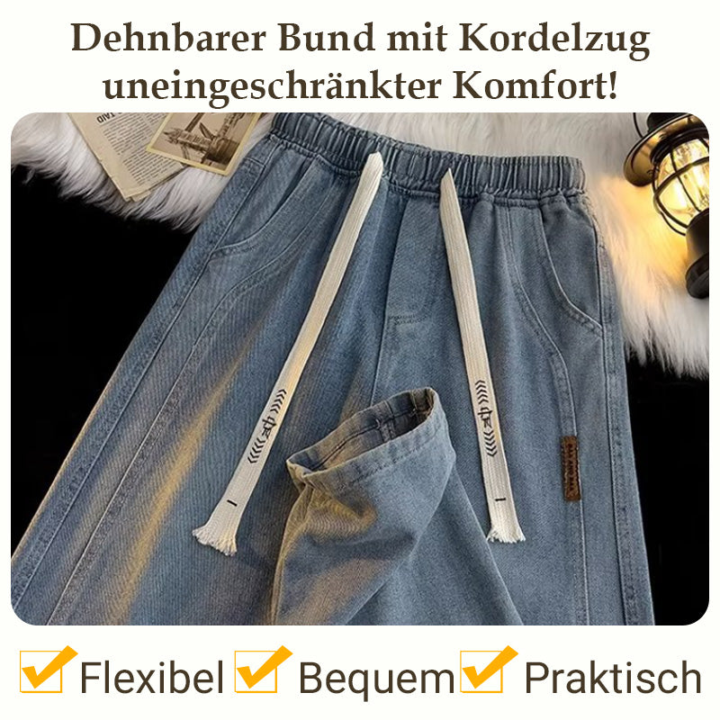 Herren Straight Jeans | Locker geschnittene Jeans mit geradem Bein