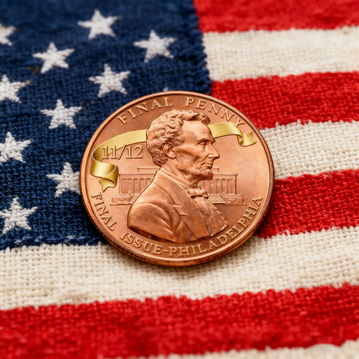 ⏰ Black Friday – zeitlich begrenztes Angebot – Lincolns letzter Penny – 11/12 aus der Philadelphia-Prägeanstalt – Limitierte Auflage Sammlermünze