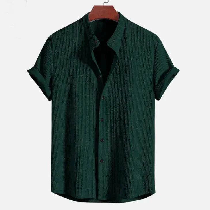 Herren Sommerhemd | Kurzarm Freizeitshirt mit lockerem Schnitt und leichtem Tragekomfort für Urlaub und Alltag