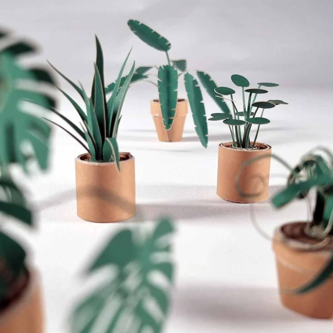Origami-Katzen-Set aus FSC-Papier | DIY-Bastelset für Katzenfiguren | Kreative Deko &amp; Geschenkidee