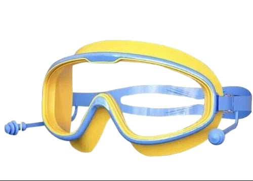 Kinder Schwimmbrille | Wasserdicht &amp; Antibeschlag | UV-Schutz | Großer Rahmen | 6–14 Jahre