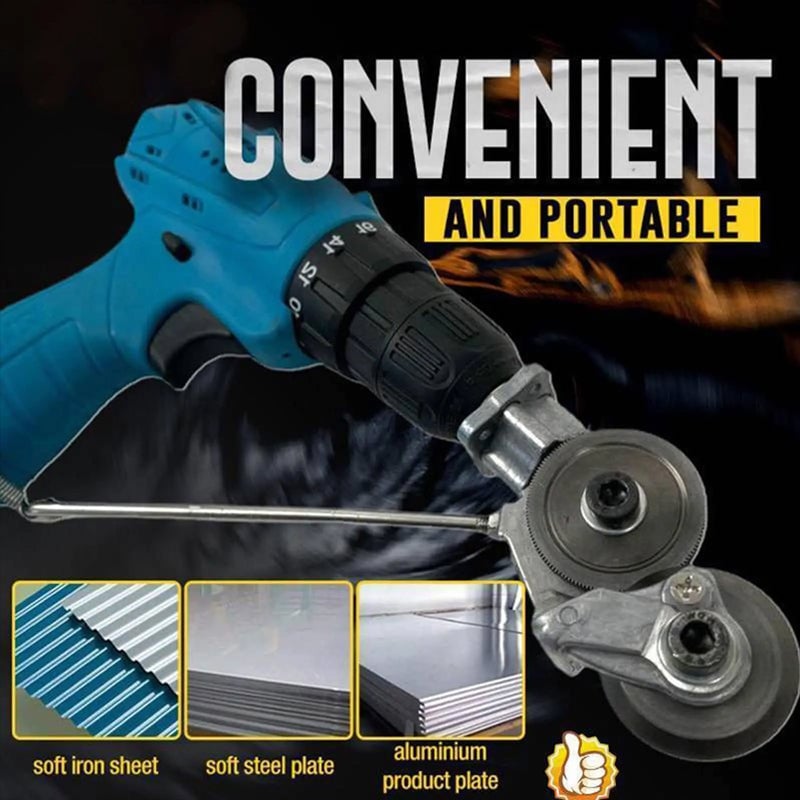 DrillShear – embout électrique de coupe métal pour perceuses