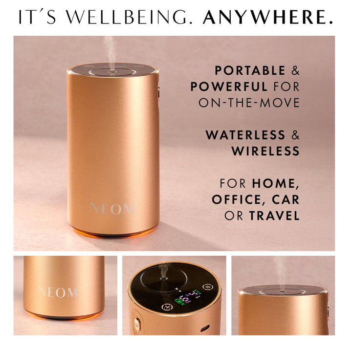 Aroma Diffusor | Wasserlos und kabellos mit Akku und einstellbarer Duftintensität