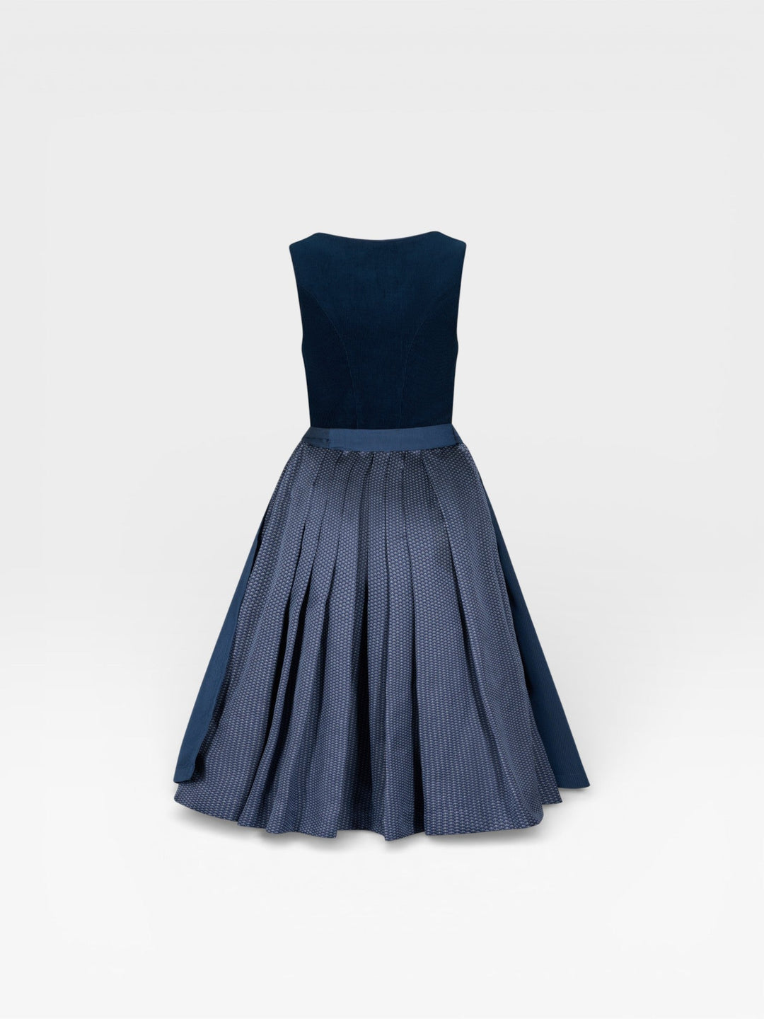 Dirndl Midi Damen | Elegantes Cord-Dirndl mit 70 cm Rocklänge und klassischer Silhouette für festliche Anlässe
