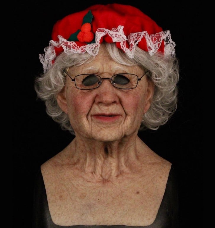 HorrorFace™ Realistinen Halloween-mask | Pehmeä lateksi | Liikkuva suu | Hengittävä ja käsintehty