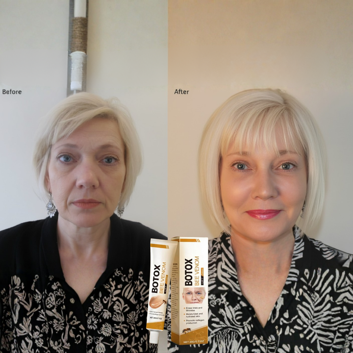 Augencreme mit Bienengift 20 g | Straffende Augenpflege für feine Linien &amp; müde Augen | Feuchtigkeitsspendende Lift-Creme