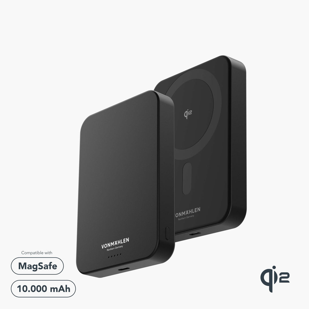 MagSafe Powerbank 10000 mAh | Magnetische Wireless Powerbank mit Qi2 &amp; USB-C PD
