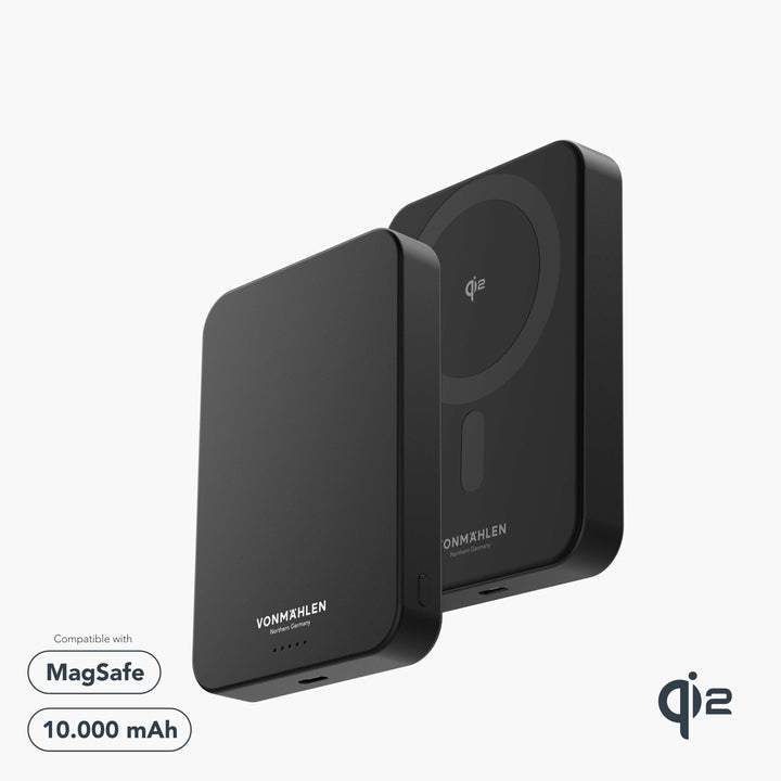 MagSafe Powerbank 10000 mAh | Magnetische Wireless Powerbank mit Qi2 &amp; USB-C PD