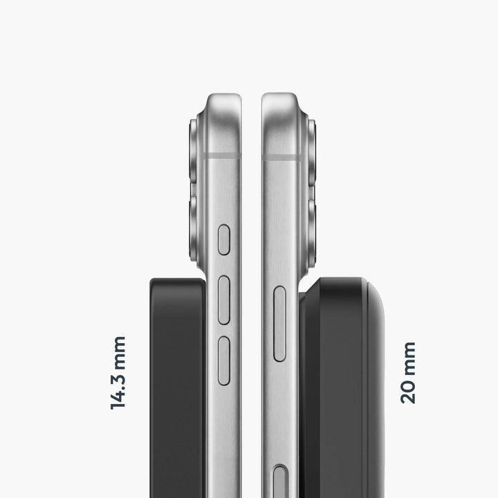 MagSafe Powerbank 10000 mAh | Magnetische Wireless Powerbank mit Qi2 &amp; USB-C PD