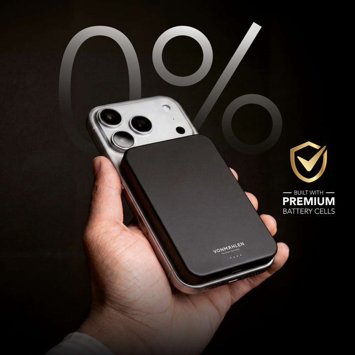 MagSafe Powerbank 10000 mAh | Magnetische Wireless Powerbank mit Qi2 &amp; USB-C PD
