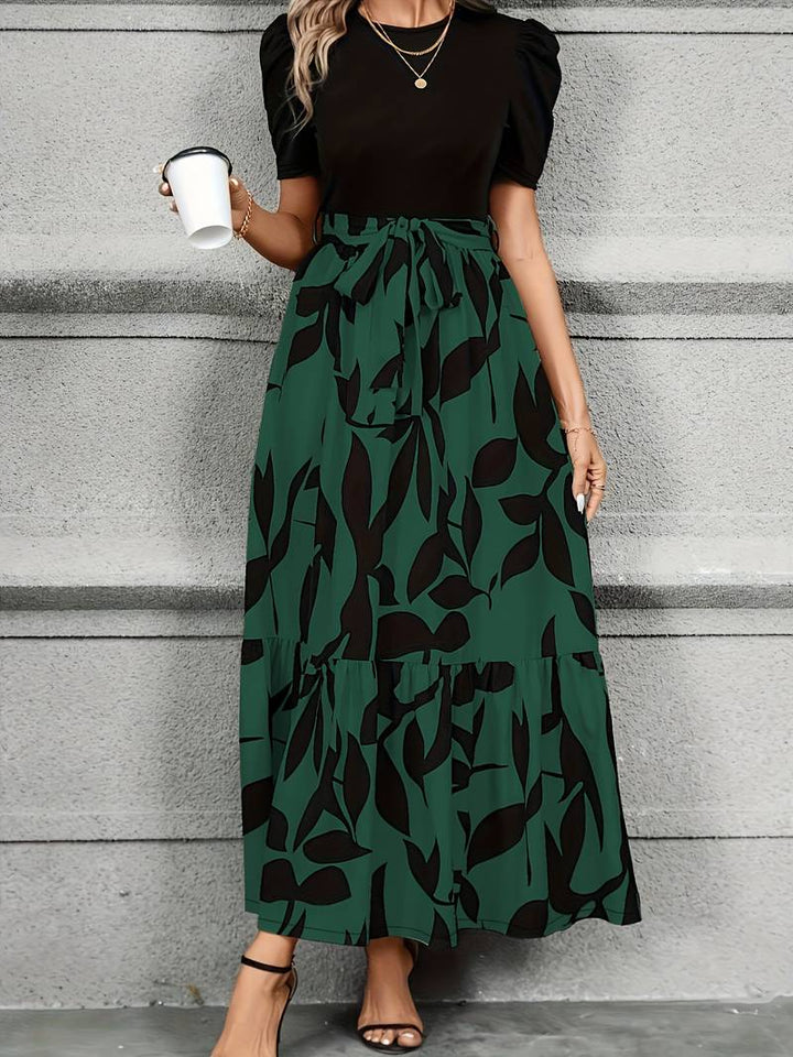 Abito floreale da donna per la primavera | Motivo floreale senza tempo e silhouette lusinghiera | Leggero, traspirante, versatile
