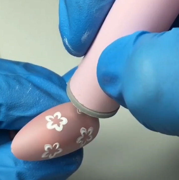 Nagelstempel Stift mit Präzisionsspitze | Schnell trocknende Nail Art Farbe für feine Designs | Kompakt &amp; einfach anzuwenden