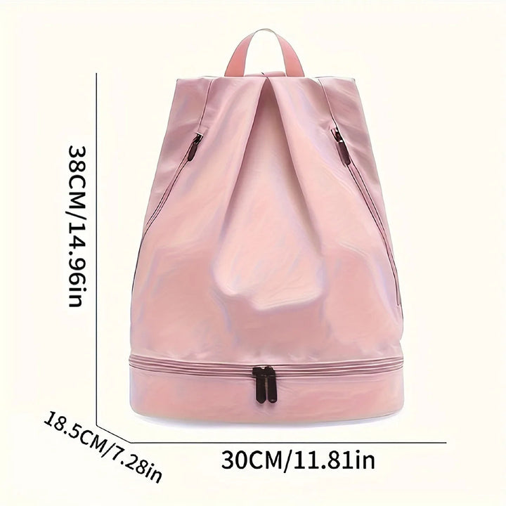 Sport Rucksack wasserabweisend | Fitnessrucksack mit Nass-Trocken-Fach &amp; 20–35 L Stauraum für Sport, Schwimmen &amp; Reisen