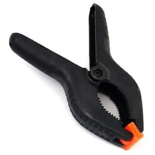 Federklemmen 15 cm (6 Zoll) 2er-Set | Nylon-Klemmzwingen mit verstellbaren Backen | Starke Spannkraft für Werkstatt &amp; Hobby