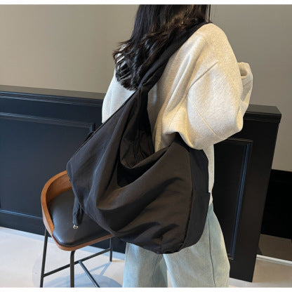 Damen Umhängetasche | Große Crossbody Tasche mit Reißverschluss und Außentasche