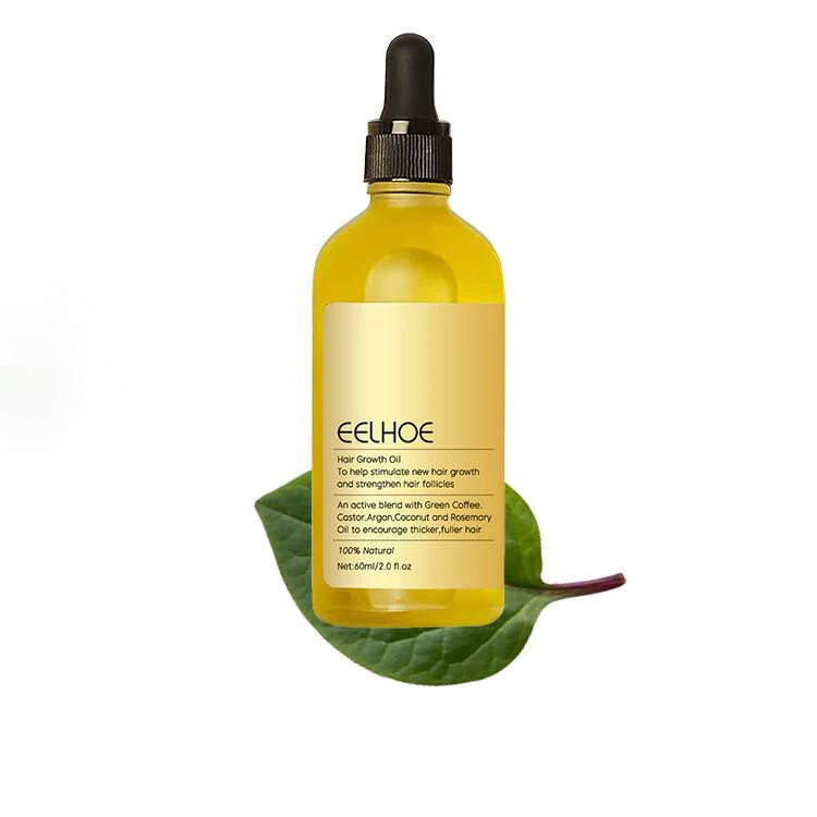 Natürliches Haarwuchs-Öl gegen Haarausfall &amp; Haarbruch | Pflege für dichteres, stärkeres Haar | Kopfhaut Serum für Frauen &amp; Männer