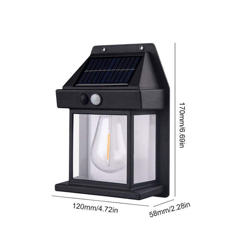 Buy 1 Get 1 Free | Solar tungsten wall light for outdoor use