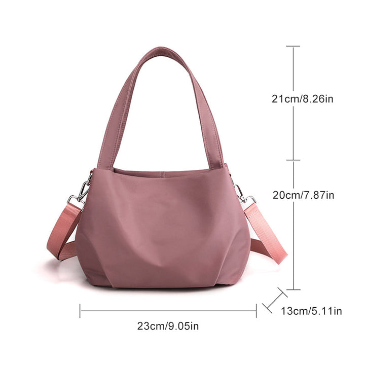 Damen Umhängetasche | Wasserdichte Nylontasche mit verstellbarem Schultergurt