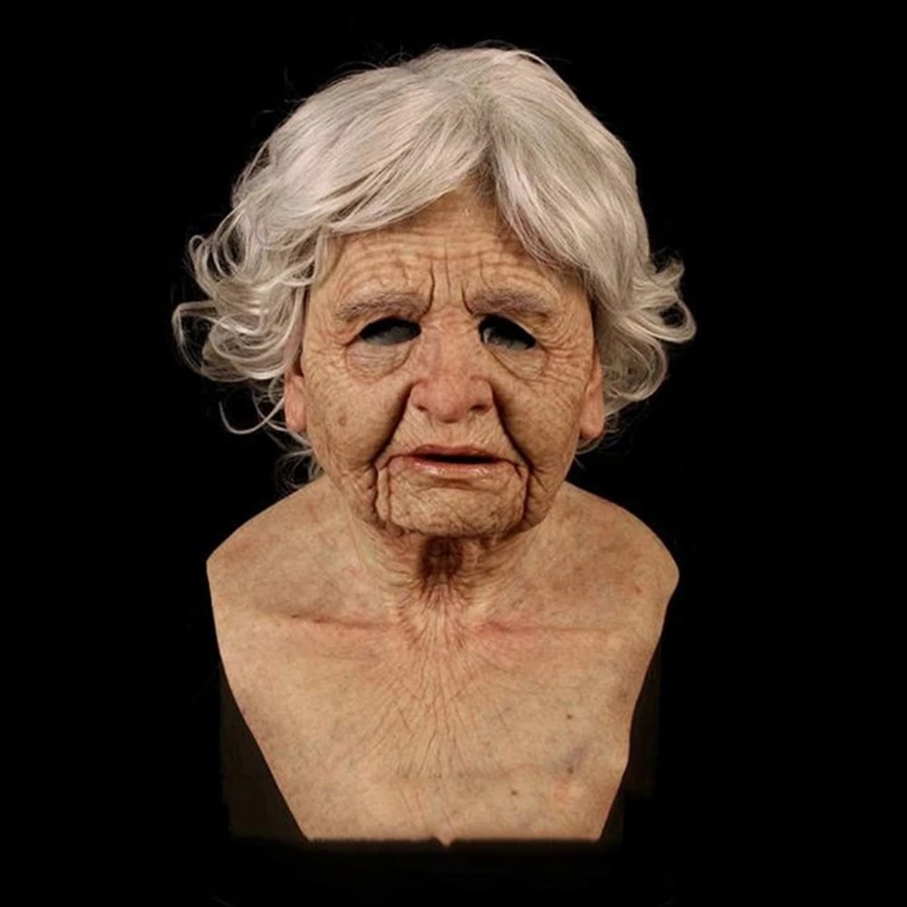 HorrorFace™ Realistinen Halloween-mask | Pehmeä lateksi | Liikkuva suu | Hengittävä ja käsintehty