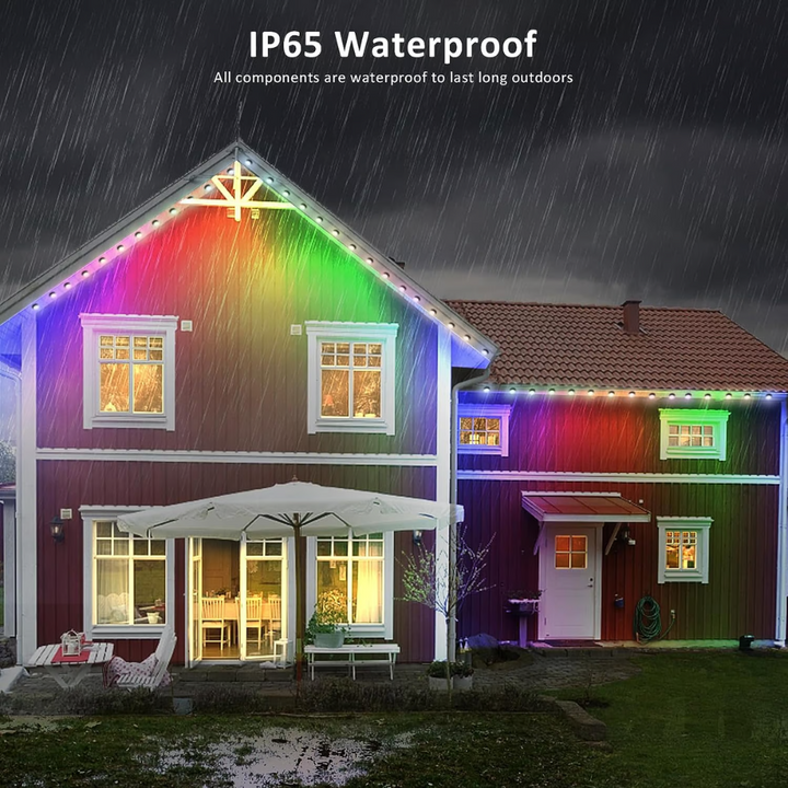 EverGlow – Smarte Regenbogen-LED-Außenbeleuchtung