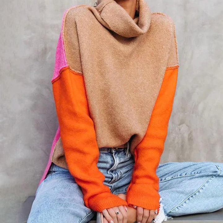 Bella | Maglione color block bello
