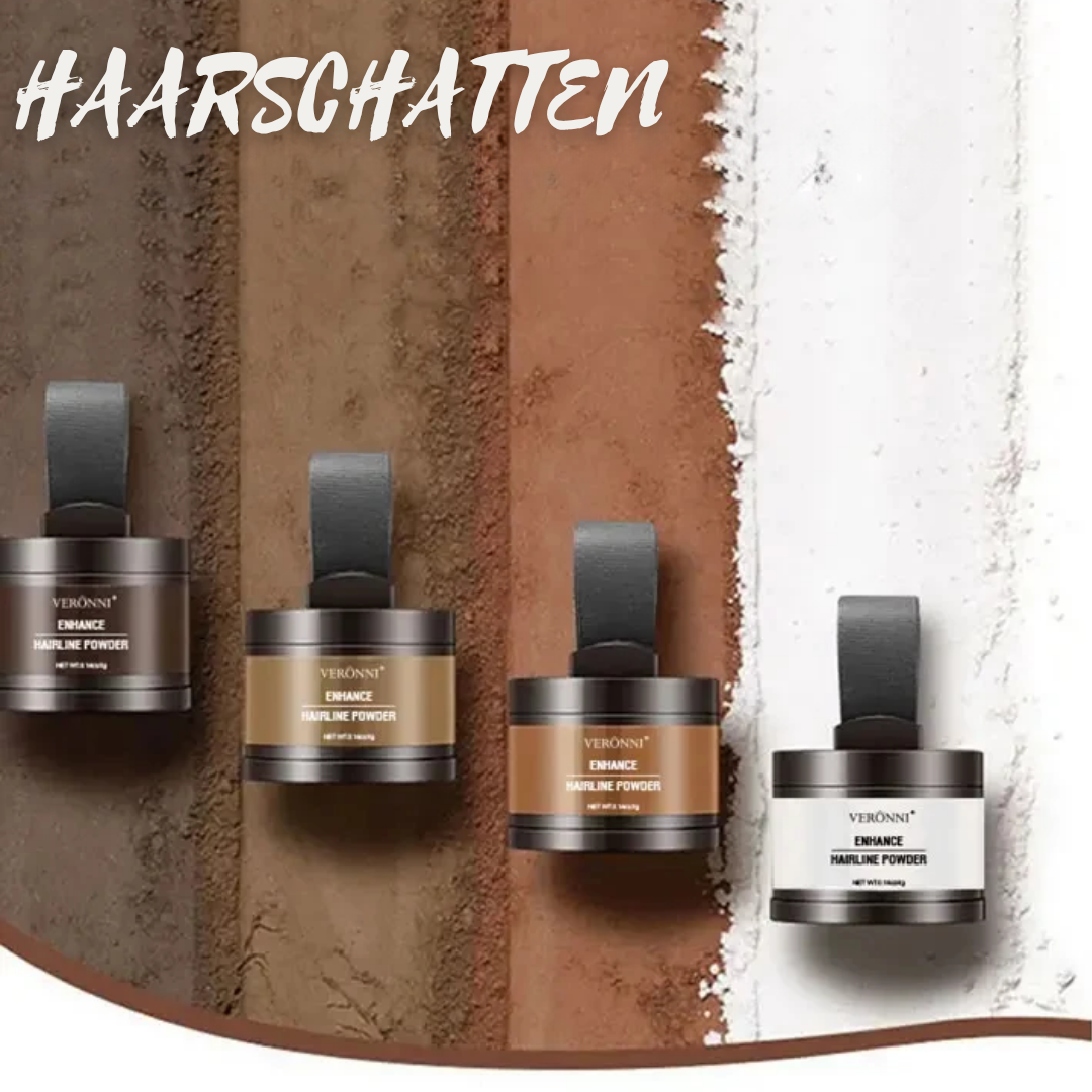 Schattenpulver | Haaransatz &amp; Augenbrauen auffüllen | Wasserfest &amp; Langanhaltend