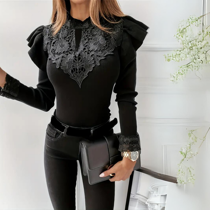Carlotta | Elegant Long-Sleeve Shirt