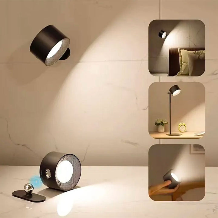 Vista - the 360° rechargeable LED wall lamp