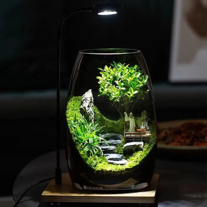 LushVista - Diorama paesaggio di muschio