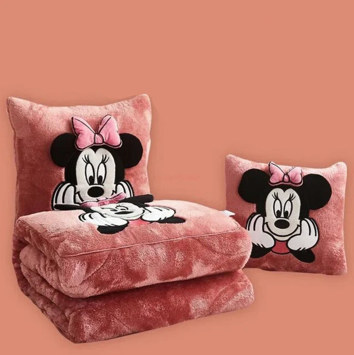 2-in-1 plush pillow-blanket | Usable as pillow, unfolds into blanket | Ultra-soft &amp; warm | Sizes: 90×190 to 200×200