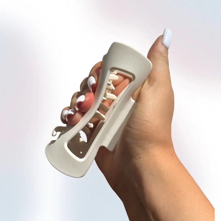 Clip per capelli flessibile | fermaglio comodo con tecnologia FlexiSmart | antiscivolo e senza dolore