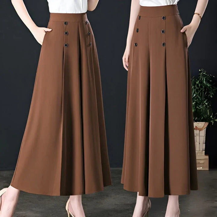 Damen Weitbein-Hose | Elegante Wide-Leg Hose mit hohem Tragekomfort für Alltag und Büro