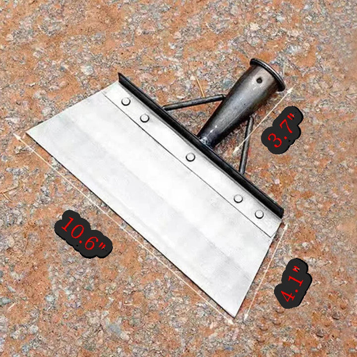 Rikkaruohonpoistaja ja kaavin ruostumattomasta teräksestä – GrimeBuster Pro | 4-in-1 puutarhaan ja kotiin | 20–30 cm, ergonominen